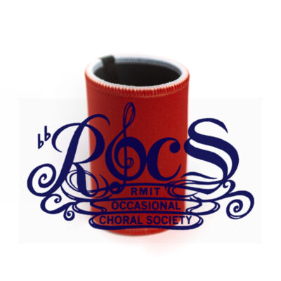 ROCS Logo Bluw - Stubby Coolers with Base Thumbnail
